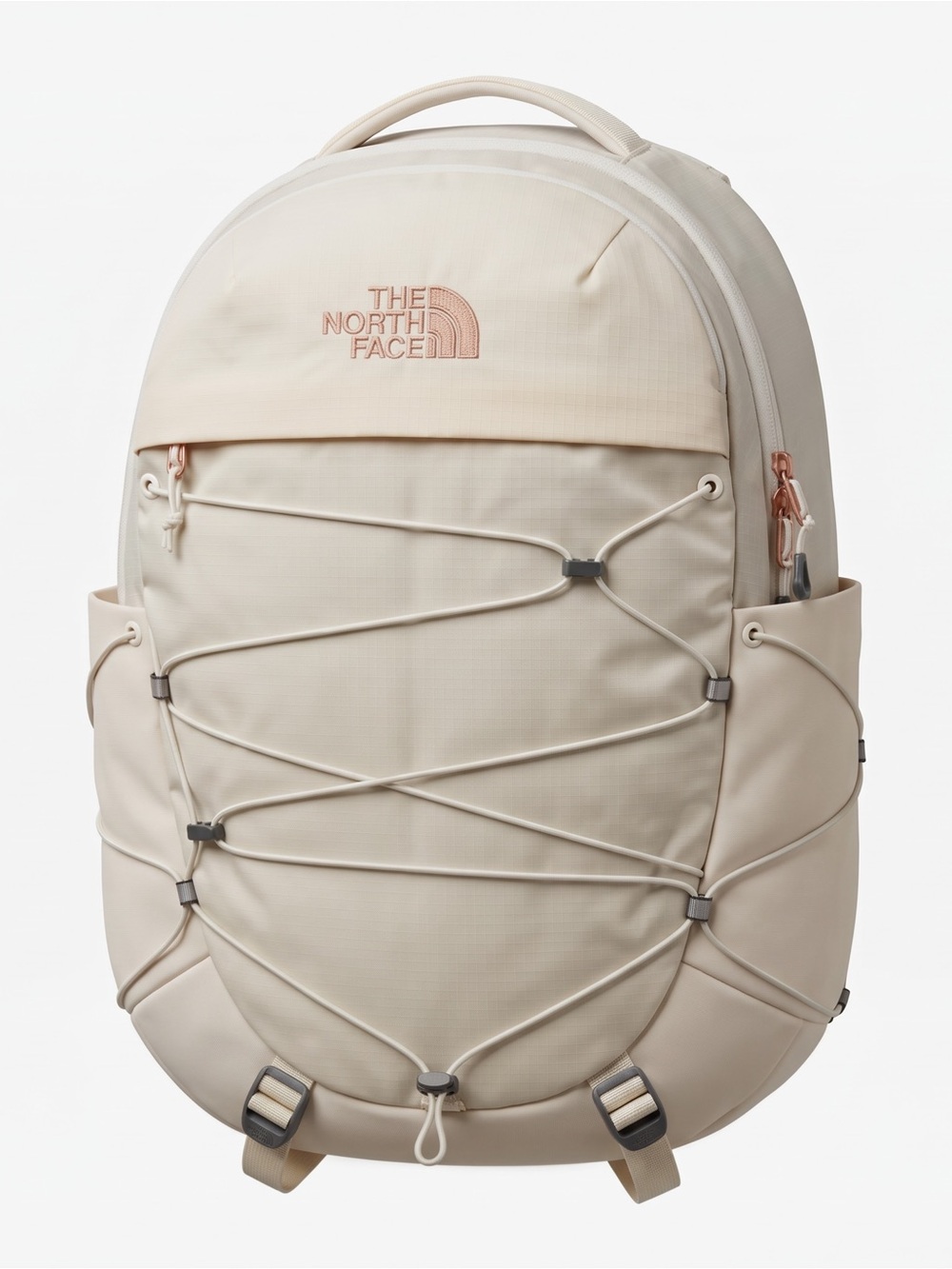 North face Borealis Luxe Women’s Backpack White/Rose Gold Details logo